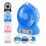 Pack 100 Mini Ventiladores Portátil Escritorio Recargable