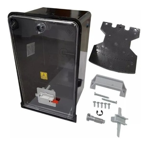 CAJA MEDIDOR TRIFASICA CON RESETEO EDENOR VARIPLAST