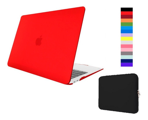 Kit Capa Case Para Macbook New Air 13.6 A2681 M2 2022 + Bag