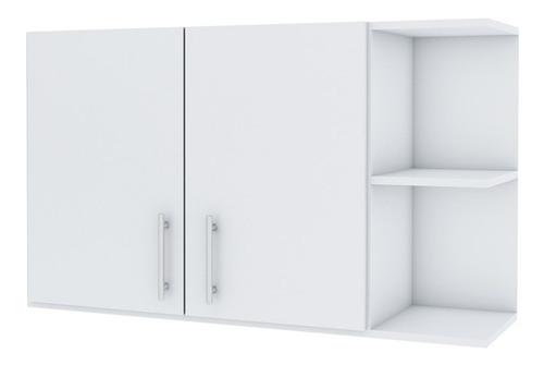 Mueble Alacena De Dos Puertas Estante Lateral Para Cocina Ce