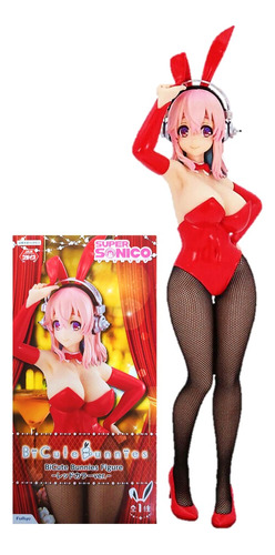 Nitro Plus + Super Sonico Bicute Bunnies Conejita Red Bunny