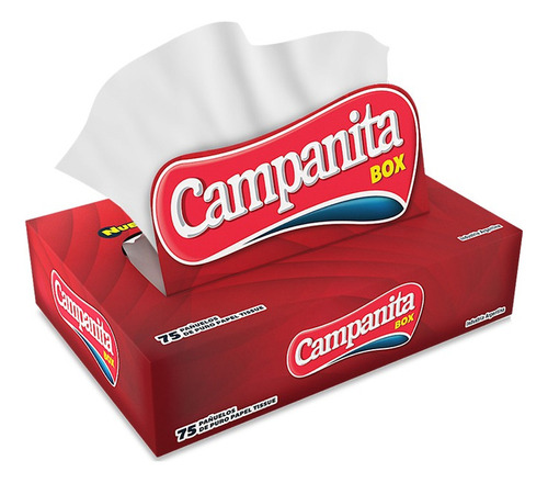Campanita Pañuelos Caja X75 Campanita En Caja