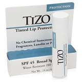 Tizo Tinted Lip Protección Spf 45, 0,14 Oz