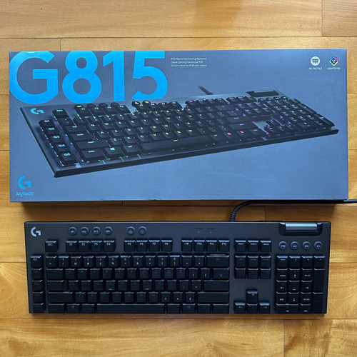 Logitech G815 Teclado Mecánico Rgb