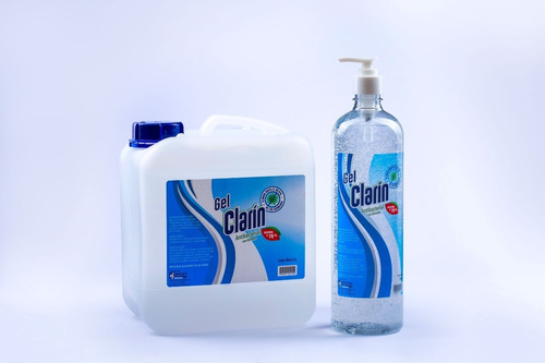 Clarín-gel Antibacterial -  Combo  Botella 900ml Y Galón 4l