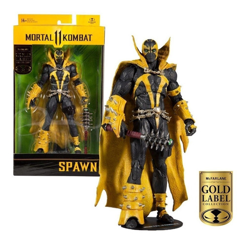Figura Spawn Mortal Kombat 11 Gold Label Mcfarlane Toys