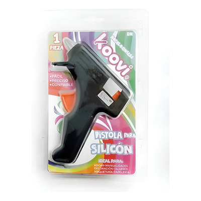 6 Piezas De Pistola De Silicon Negra Marca Koovi Mod. Bh1826 | MercadoLibre