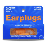 Tapones Para Oidos Earplugs Goma Soft X 12 Cajas