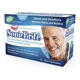 Limpiadores - Sonicbrite: Cleaning Powder For Dentures, Reta