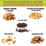 Mix Castanhas Caju/pará/amêndoa/nozes/uva 1kg Sem Amendoim