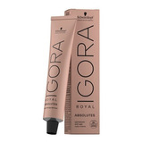 Kit Tintura Schwarzkopf Professional  Igora Royal Absolutes Tono 6-60 Para Cabello