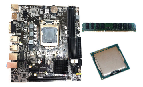 Kit De Placa Base H61 Lga 1155 Para Intel Core I3 2100