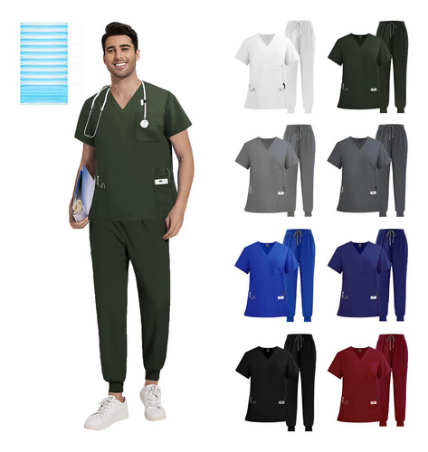Uniforme Quirurgico Hombre Filipina Hombre Pijama Quirurgica | Meses sin interés