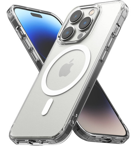 Funda Ringke Fusion Magnetic Para iPhone 14 Plus Color Transparente