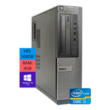 Dell Optiplex 390 Core I3-2100 500gb Hd 4gb Memoria Com Dvd