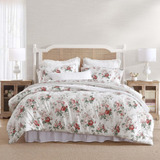 Laura Ashley - Juego De Edredón King, Ropa De Cama Reversibl