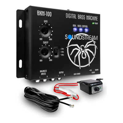 Epicentro Soundstream BXM-100 Restaurador de Bajos Auto con Control Remoto | Meses sin interés