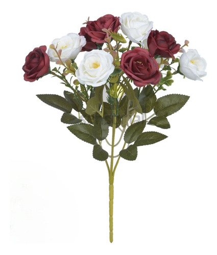 Buquê Flor Artificial Para Decoração Enfeite Flores Realista