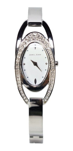 Reloj John L. Cook Mujer Velvet Joya Acero Sumergible Adulto