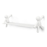 Estante De Pared Flotante Decorativo Umbra Buddy, Blanco