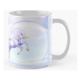 Taza Unicornio Animales Legendarios Yegua Saltando Luna Llen