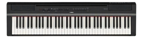 Piano Digital Yamaha P 121 B Negro De 73 Teclas Con Fuente P121