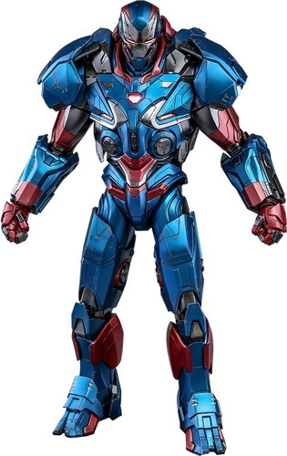 Figura Hot Toys 1:6 De Escala Avengers Endgame: Iron Patriot