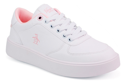 Tenis Original Penguin Style Janny Para Mujer Color Blanco