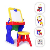 Mesa Escritorio Tablero Acrilico Infantil Mesa+silla Esc Env