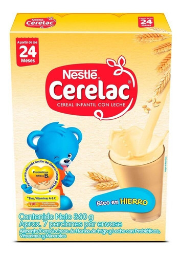 Cereal Infantil Nestum Cerelac