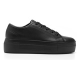 Tenis Flexi Para Mujer Estilo 125401 Negro