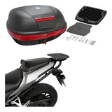 Baú Moto Givi 46 Litros E460n + Bagageiro Scam Cb 500f 2020