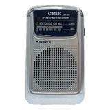 Radio A Pilas Cmik Mk-200 Fm/am Portable De Bolsillo /maka