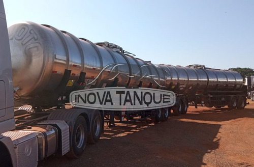 Rodotrem Tanque Aço Inox Ano 2007 60.000lt 