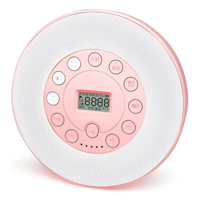 Reproductor De Cd Recargable Con Bocina Usb Mp3 Par . | Meses sin interés