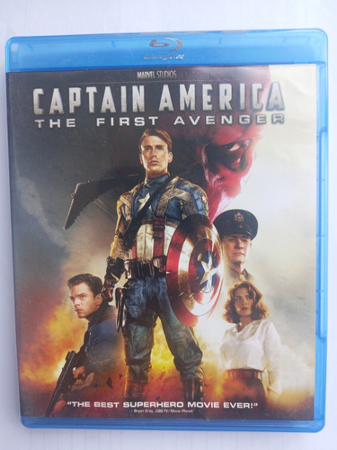 Capitán América The First Avenger Blu Ray Marvel Película 