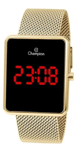 Relógio Champion Feminino Dourado Ouro 18k Promoção Original