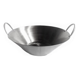 Tacho Aço Inox Beira Alta Chapa 2mm Fritura Cozinha 30cm