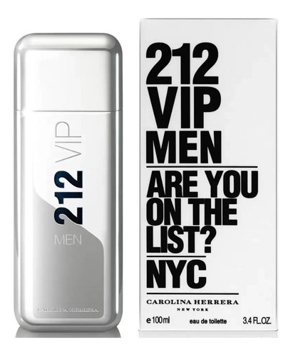 Carolina Herrera 212 Vip Men 100ml Masculino | Ganhe Amostra