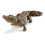 Figura Decorativa De Cocodrilo De Juguete Schleich