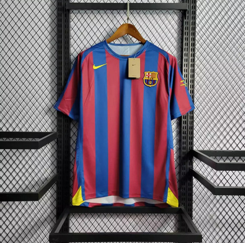 Camisa Barcelona -10 Ronaldinho- Final Champions League 2006