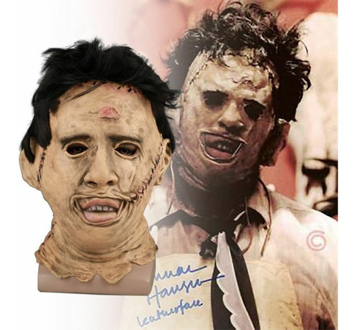 Máscara Leatherface Mejor Calidad Masacre Texas Envío Gratis