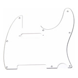 Fender Pickguard Telecaster American Standard Blanco 3 Capas Diseño Liso