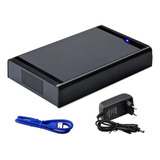 Disco Rígido Externo Usb 3.0 3tb Hd Portátil - Pc/note/console Cor Preto