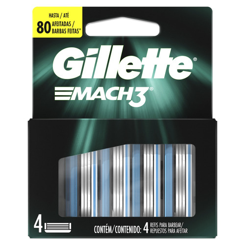 Repuestos Para Afeitar Gillette Mach3 4 U