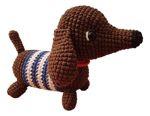 Perro Salchicha Mini Amigurumis En Crochet