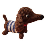 Perro Salchicha Mini Amigurumis En Crochet