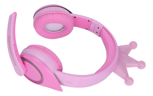 Auriculares Bluetooth Para Niños Crown Multifunción Inalámbr