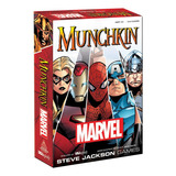 Juego De Cartas Usaopoly Munchkin Marvel Edition Para 3-6 Ju