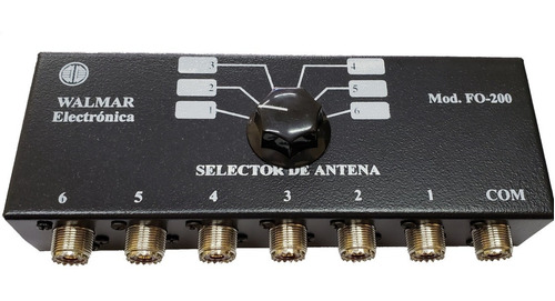 Llave Selectora De 6 Antenas Hf 300 Watts